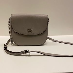 MICHAEL Michael Kors Half Dome Crossbody Leather